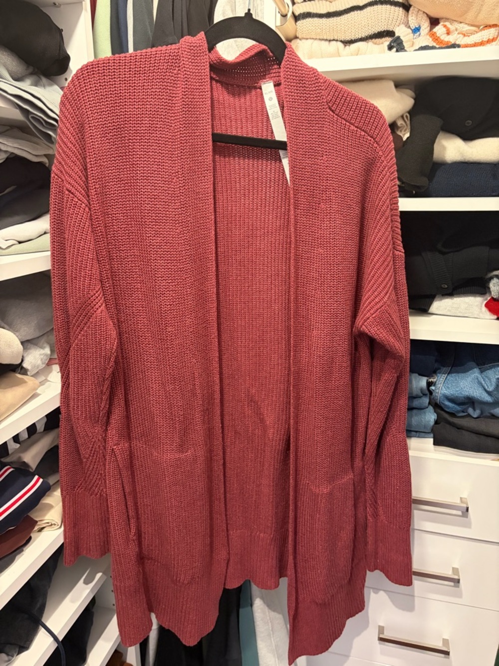 Lululemon knit cardigan